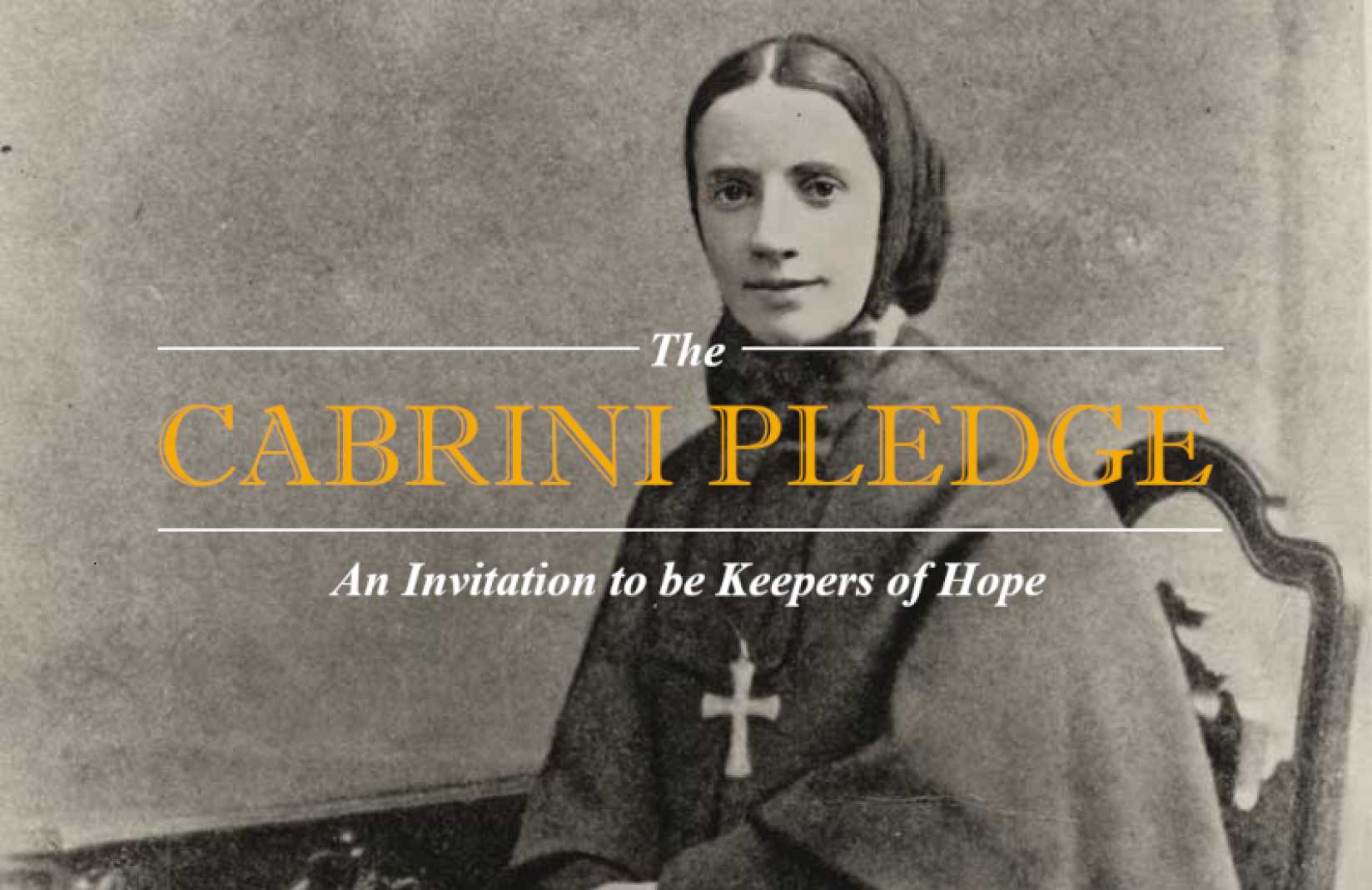 cabrini pledge banner 0
